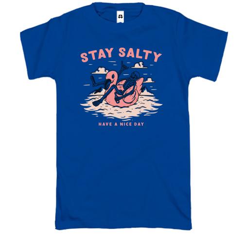 Футболка Stay salty