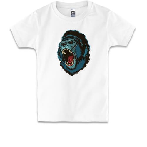 Детская футболка Яростная горилла