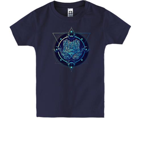 Дитяча футболка Аюрведичний знак гармонії та рівноваги