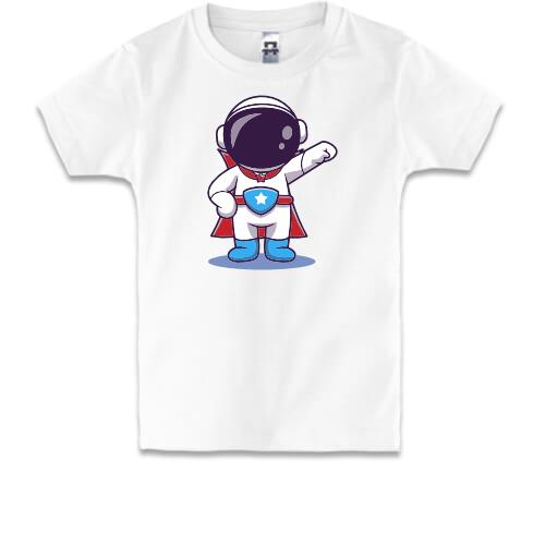 Детская футболка Маленький космонавт