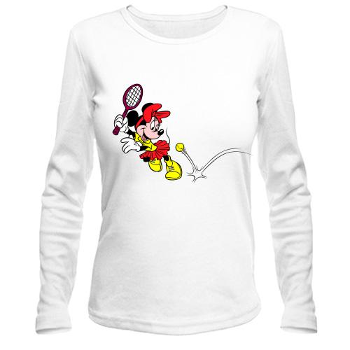 Жіночий лонгслів Minnie Mouse теніс