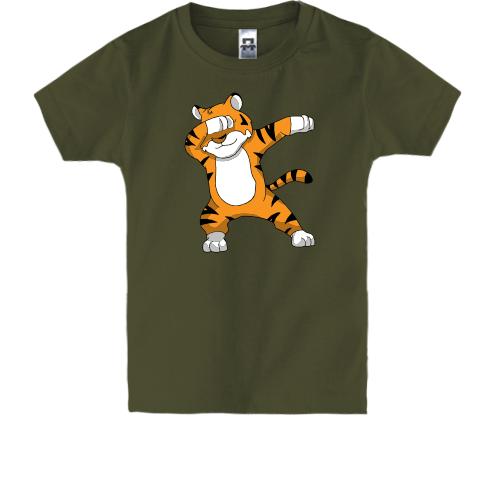 Детская футболка Танцующий тигр