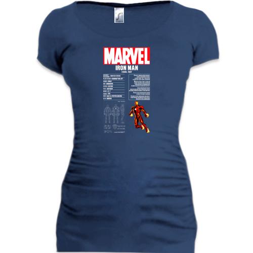 Подовжена футболка Marvel - Iron MAN