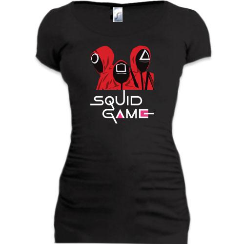 Подовжена футболка Гра в кальмара / Squid game