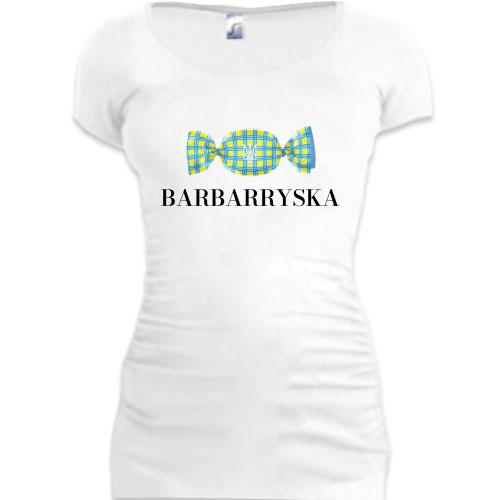 Подовжена футболка Barbarryska
