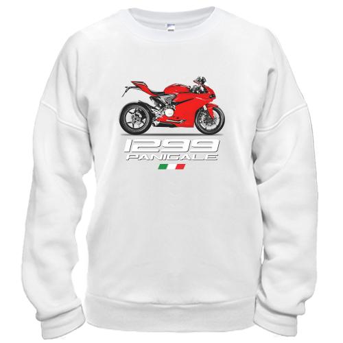Свитшот с мотоциклом Ducati1299 Panigale