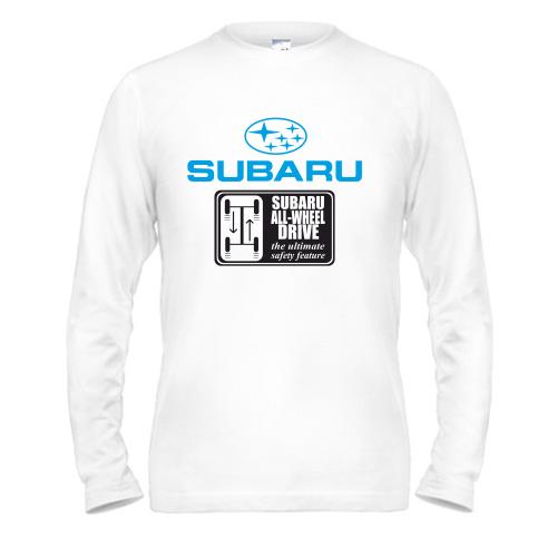 Чоловічий лонгслів Subaru (2)