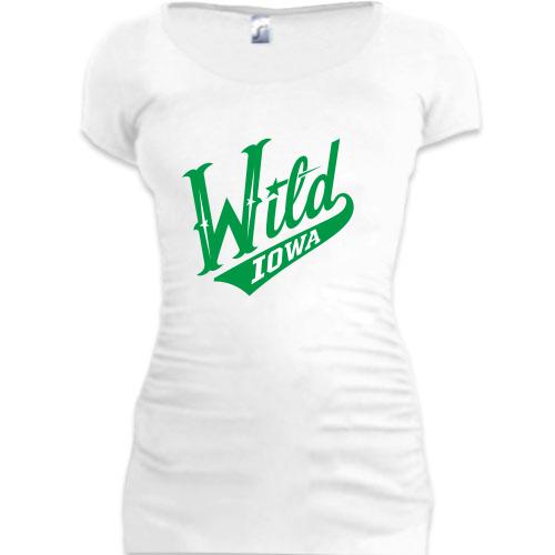 Женская удлиненная футболка Iowa Wild (Айова Уайлд)