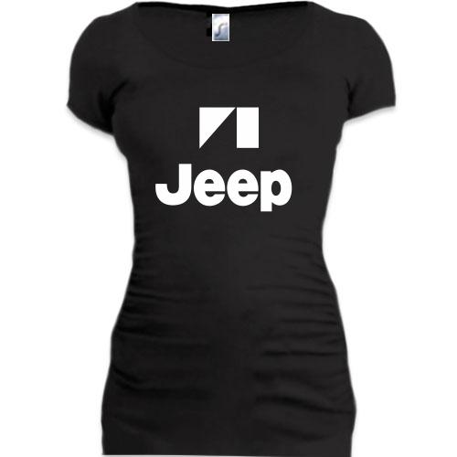 Женская удлиненная футболка Jeep (2)