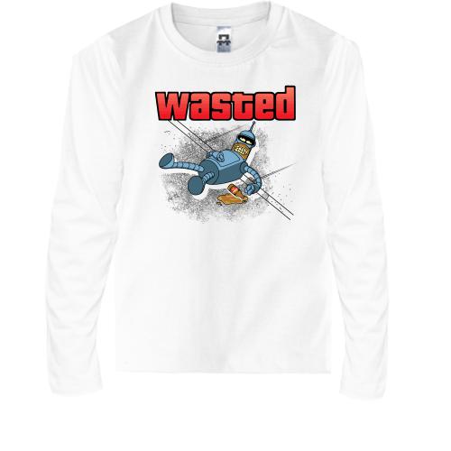 Детская футболка с длинным рукавом Bender: wasted