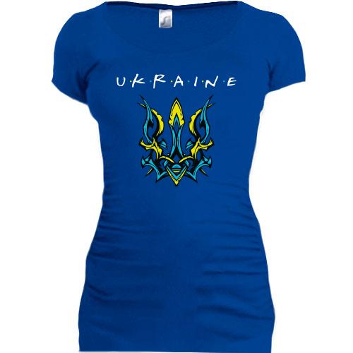 Туника Ukraine со стилизованным тризубом