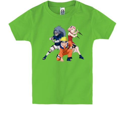 Детская футболка Персонажи Наруто