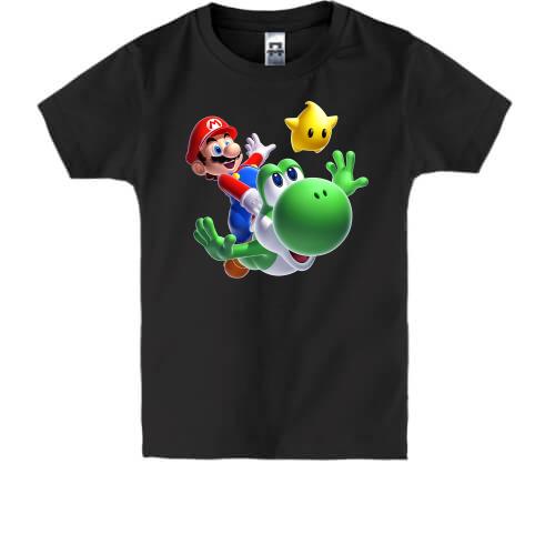 Детская футболка Марио и Йоши
