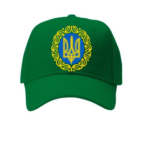 Кепка Герб Украины с узором