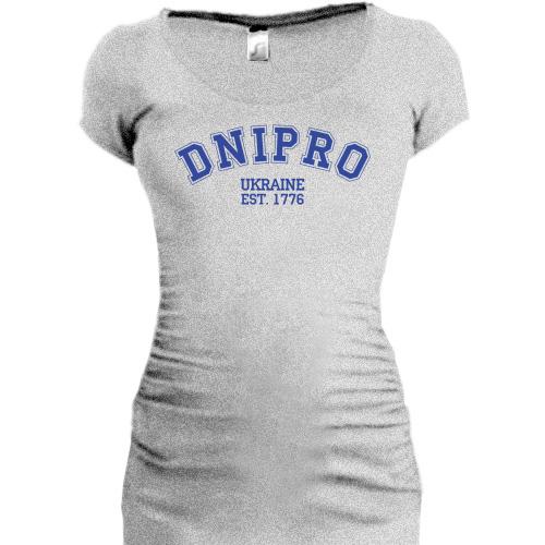 Подовжена футболка місто Дніпро (англ.)