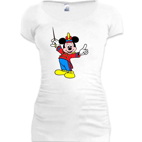 Женская удлиненная футболка Mickey 3