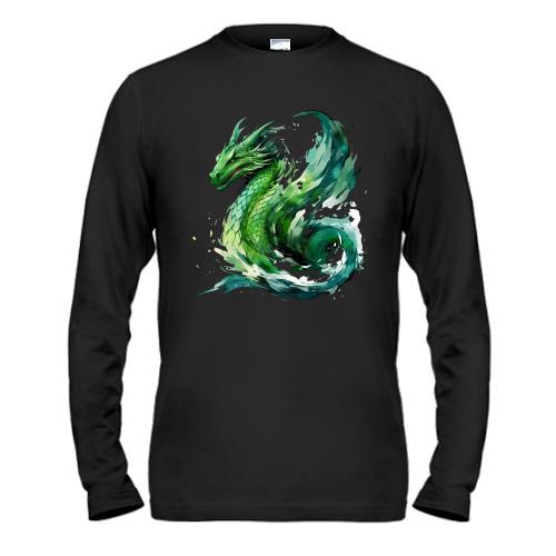 Лонгслив Green Dragon Art (2)