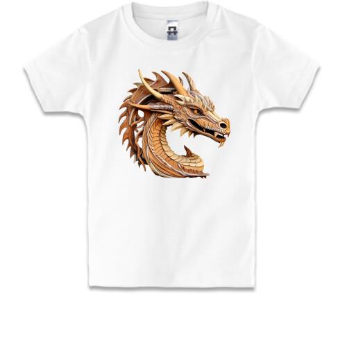 Детская футболка Деревянный дракон
