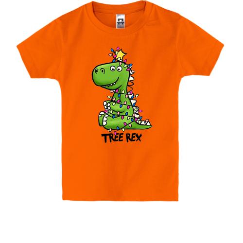 Детская футболка с дракошей Tree Rex