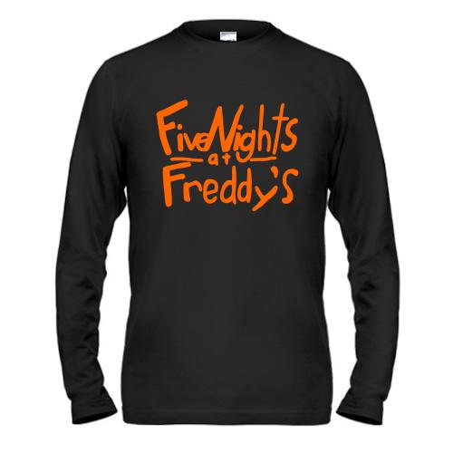 Лонгслив Five Nights at Freddy’s (надпись)