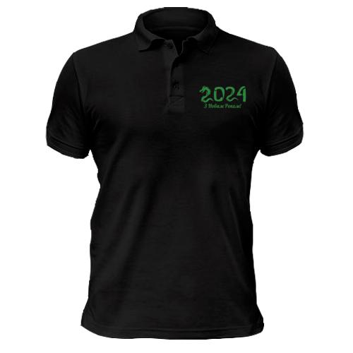 Чоловіча футболка-поло 2024 - рік дракона