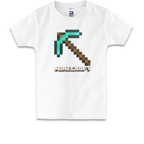 Детская футболка Кирка Minecraft