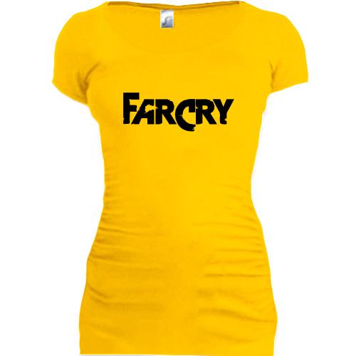 Подовжена футболка Far Cry лого