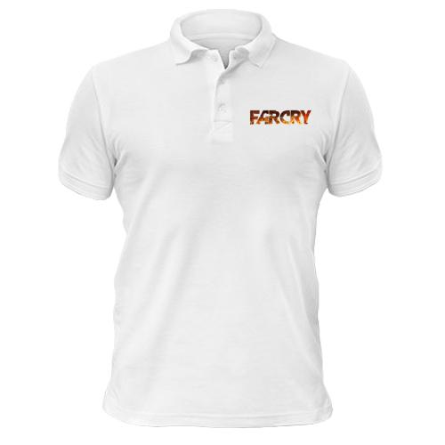 Чоловіча футболка-поло з кольоровим лого Far Cry