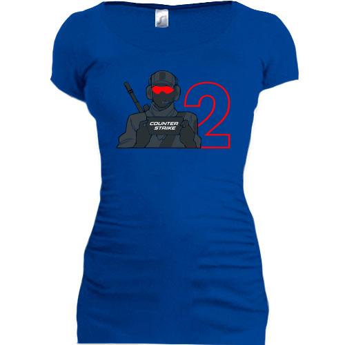 Подовжена футболка Counter Strike 2 (Unit)
