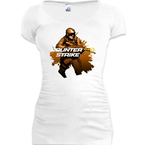 Подовжена футболка Counter Strike АРТ