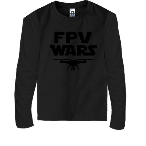 Детская футболка с длинным рукавом FPV Wars