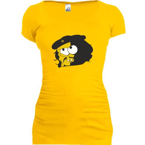 Женская удлиненная футболка Che Bob
