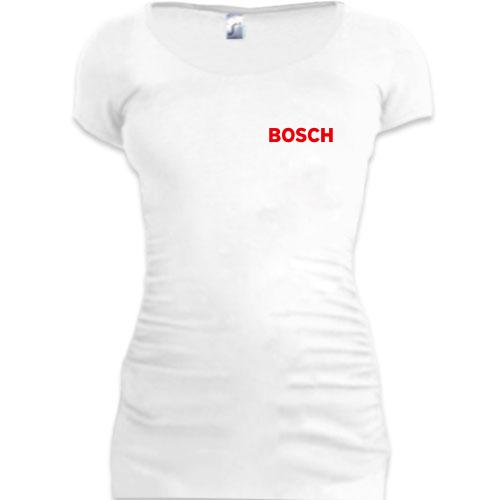 Подовжена футболка Bosch (міні лого)