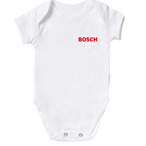 Детское боди Bosch (мини лого)