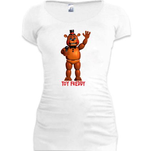 Подовжена футболка Five Nights at Freddy’s (Toy Freddy)