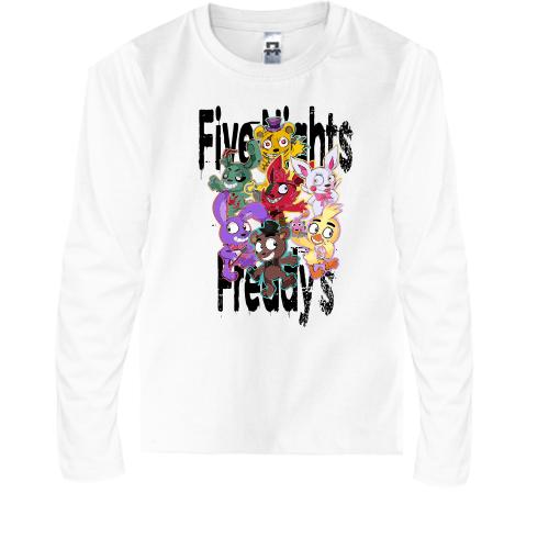 Детская футболка с длинным рукавом Five Nights (Игрушки) 2