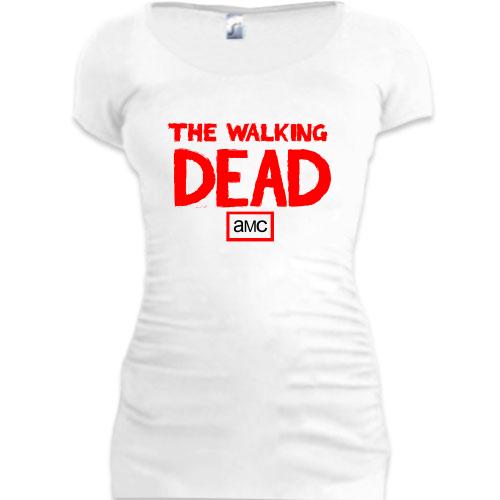 Женская удлиненная футболка the walking dead AMC
