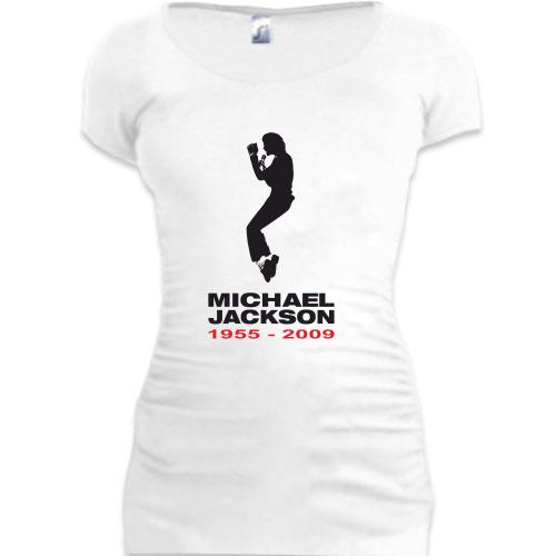 Женская удлиненная футболка Michael