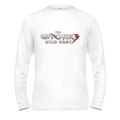Чоловічий лонгслів The Witcher 3 (logo hd)