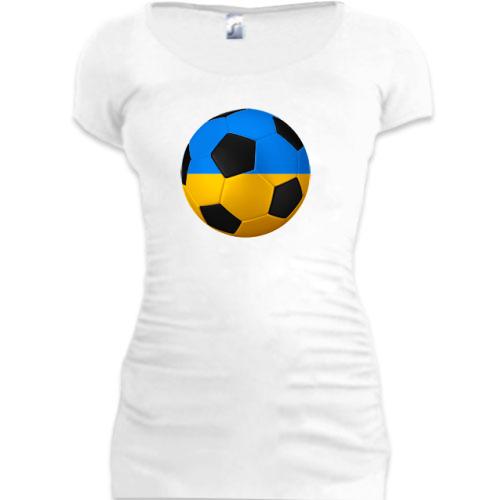 Подовжена футболка Футбол України