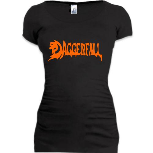 Женская удлиненная футболка Daggerfall
