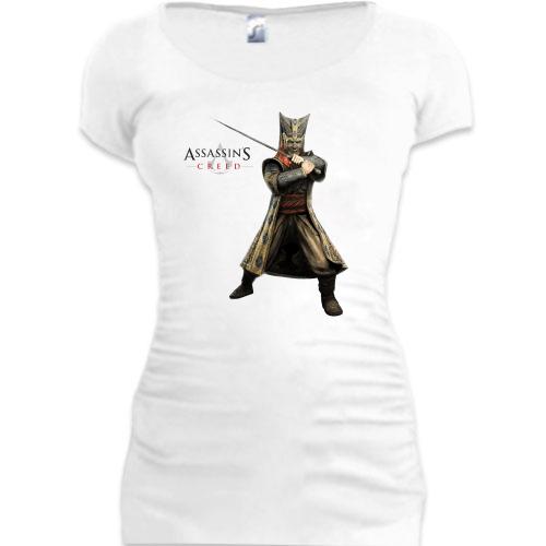 Женская удлиненная футболка Assassin’s revelation