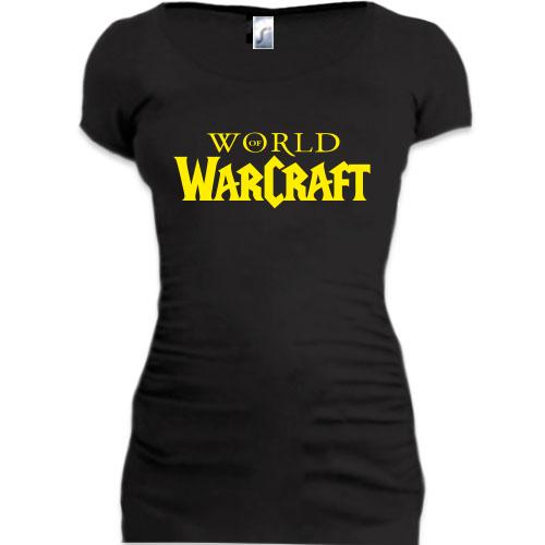 Женская удлиненная футболка Warcraft