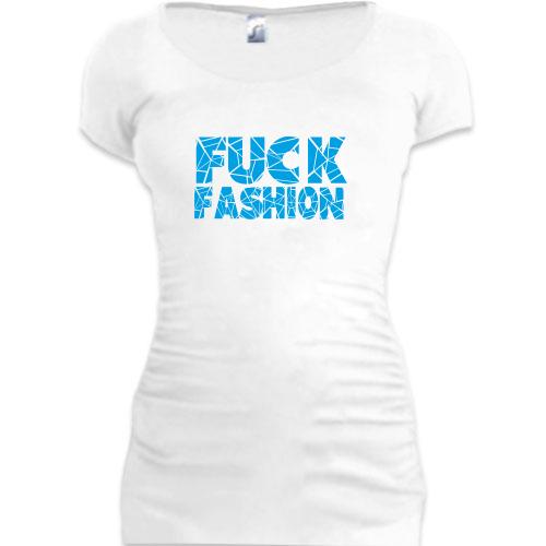 Женская удлиненная футболка Fashion