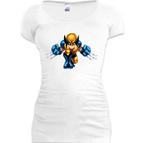 Женская удлиненная футболка Marvel Super Hero Squad