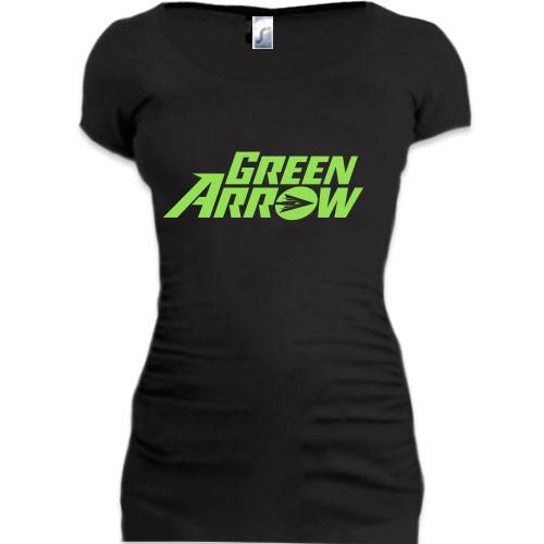 Женская удлиненная футболка Green Arrow