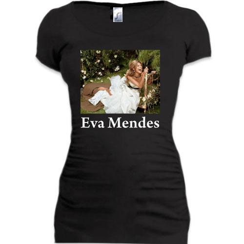 Подовжена футболка Eva Mendes