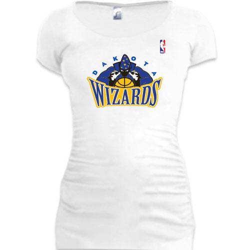 Женская удлиненная футболка Dakota Wizards