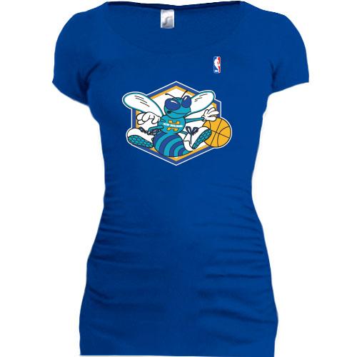 Женская удлиненная футболка New Orleans Hornets