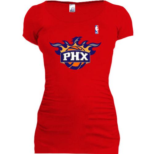 Женская удлиненная футболка Phoenix Suns